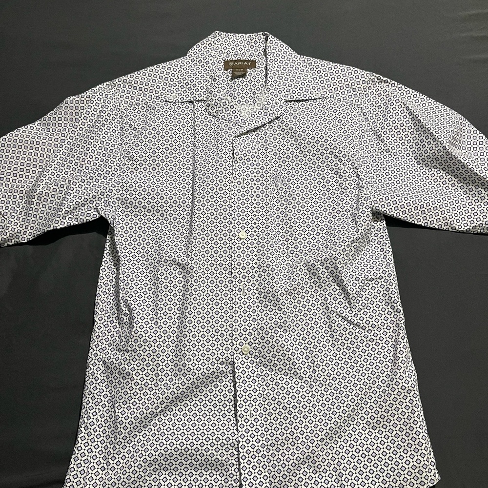Men's ariat shirt short sleeve
